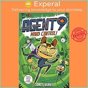 Sách - Agent 9: Mind Control! - a fast-paced and funny graphic novel by James Burks (UK edition, paperback)