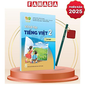 Sách Giáo Khoa Vở Bài Tập Tiếng Việt 2 - Tập 1 (Kết Nối) (Phiên Bản 2025) - Kèm Bút Chì