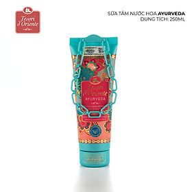 Sữa tắm nước hoa Ý Tesori d'Oriente Ayurveda 250ml mùi hương tươi mát và thư giãn