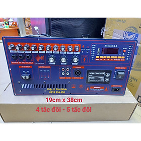 Mua Mạch Công suât loa Kéo DSP 5 tấc đôi / 4 tấc đôi 500W