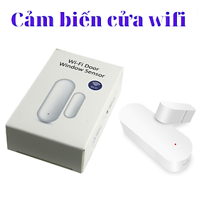 Cảm biến cửa wifi, điều khiển qua app tuya/smartlife