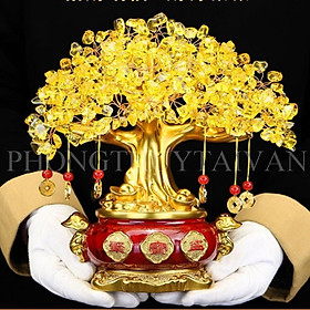 Mua Cây Thần Lộc Cây Pha Lê Tròn đỏ Loại đẹp (chiêu lộc  chiêu tài  .....) - Phong thủy