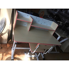 Bộ Bàn Ghế Học Sinh Xuân Hòa BHS-14-06CT Có Giá Sách