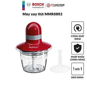 MÁY XAY THỊT BOSCH MMR08R2 400W, 220-240V - [Hàng chính hãng]