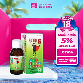 Siro Ăn Ngon Cho Trẻ Nuzolex 120ml - Bổ Sung Vitamin Và Khoáng Chất