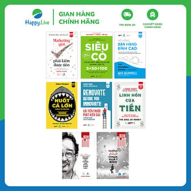 Bộ sách Bí Kíp Tăng Trưởng Doanh Thu - Một Vốn Bốn Lời (gồm 8 cuốn) - Happy Live