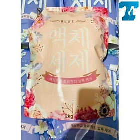 Nước giặt Blue ️FREE SHIP ️ 2000 ml hương Nước Hoa sản xuất theo công nghệ Hàn Quốc an toàn cho gia đình bạn