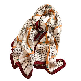 Khăn Choàng Lụa Tổng Hợp HN010 - Size 90cm X 180cm