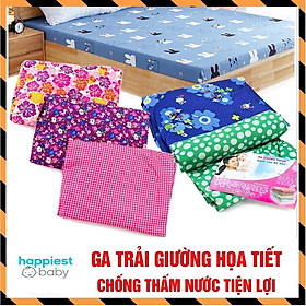Mua Ga Trải Giường Chống Thấm Nhiều Họa Tiết ( cho đệm 10cm)