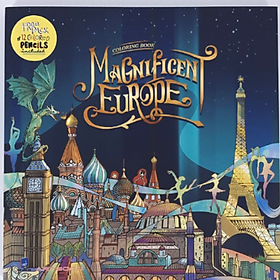 Hình ảnh Magnificent Europe Coloring Book - Sách tô màu