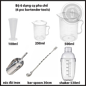 Mua Combo Bộ 6 Dụng Cụ Pha Chế