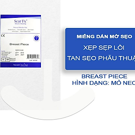 Miếng dán xóa mờ sẹo phẫu thuật REJUVASKIN Scar FX Breast Piece