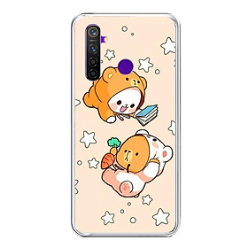 Ốp lưng điện thoại Realme 5 Pro - Silicon dẻo - 0546 COUPLE09 - Hàng Chính Hãng