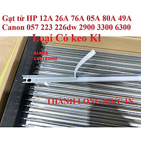 Combo 10 Gạt nhỏ 12A - Loại có keo- 76A 87A 26A 49A 05A 80A 53A dành cho Canon 2900 3300 6300dn 223dw 226dw 251dw 252dw 052 057 041 303 308 315 319 FX9 FX10 HP 1010 1020 2035 2055 1320 PRO 400 M401 Hàng chính hãng Alpha Cartridge