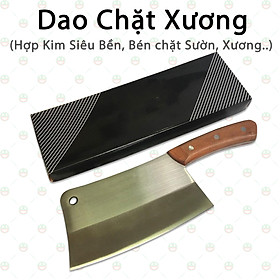 (Loại Tốt) Dao Bếp Chặt Xương Cao Cấp Nhật Bản KhoNCC Hàng Chính Hãng - NLM-DCX-SEKI (Thép Không Gỉ)