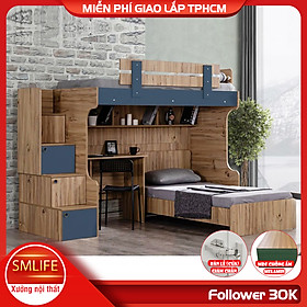Mua Giường tầng gỗ hiện đại cho bé SMLIFE Suvena