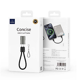 Mua Cáp Sạc Nhanh Wi WU 30W Type-C Dùng Cho iPhone 14 Trở Xuống Wi-C040 - Hàng Chính Hãng