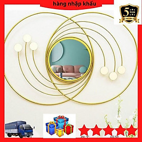 Mua Gương Trang Trí Nghệ Thuật Decor Cao Cấp ( Kích Thước 85*60cm)