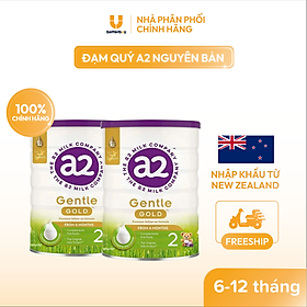 Combo 2 Lon Sữa a2 Milk a2 Gentle Gold Đủ Số Lon 800g