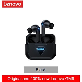 Lenovo GM6 Tai nghe chơi game Bluetooth 5.0 Chất lượng âm thanh HD Giảm tiếng ồn không thấm nước-Hàng chính hãng