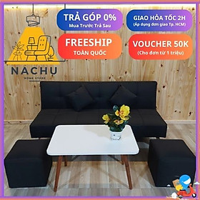 [FREESHIP] Bộ Ghế Sofa Bed, Sofa Giường 1m7 Đa Năng, Thông Minh 2in1 Cao Cấp Nachu Home