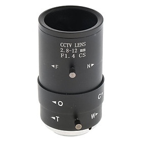 2.8-12mm 2MP Manual IRIS Zoom CS Lens for  Industrial Microscope