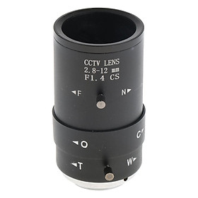 2.8-12mm 2MP Manual IRIS Zoom CS Lens for Industrial Microscope