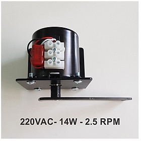 Motor đảo trứng giảm tốc 220VAC - Tốc độ 2.5RPM (vòng/phút) 