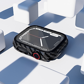 Mua Ốp Case PC Mặt Kính Cường Lực cho Apple Watch Series 8 / Apple Watch Series 9 Size 41mm/45mm - Hàng Chính Hãng