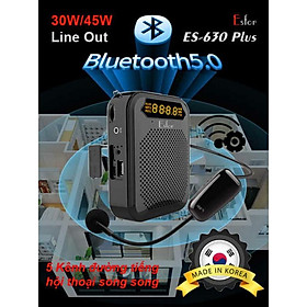 Mua Máy trợ giảng không dây Hàn Quốc ESFOR ES-630 Plus 45W Bluetooth 5.0 - HÀNG CHÍNH HÃNG