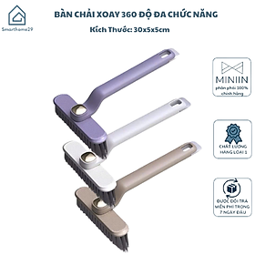 Mua Bàn Chải Xoay 360 Độ Đa Chức Năng - Bàn Chải Chà Sàn Khe Hở  Kèm Que Gắp Rác Tiện Lợi - HÀNG CHÍNH HÃNG MINIIN