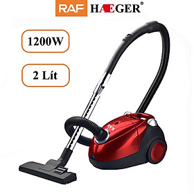 Mua Máy hút bụi RAF có lực hút khỏe tới 18000pa - công suất 1200W hút được bụi mịn  tóc  lông - Hàng Chính Hãng