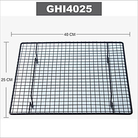Mua Khay Lưới Rack Ghi Làm Nguội Bánh Nướng Pizza Bánh Mì - GHI2623 - GHI4025