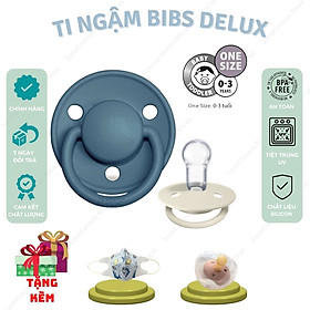 [TẶNG QUÀ] Ti Ngậm, Ti Giả BIBS Chính Hãng Đan Mạch Cao Cấp, Chất Liệu Silicon An Toàn Cho Bé Từ 0-3 Tuổi, Tặng Kèm Hộp Đựng Ti