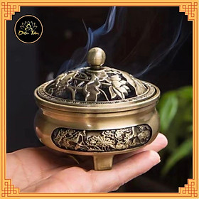Mua Lư xông trầm hương lư đốt trầm thay thác khói trầm hương  đồ thờ cúng phong thủy shop Diệu Tâm - Lư hương hợp kim