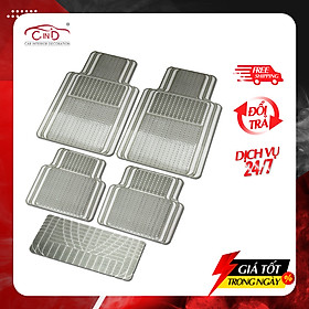 Bộ Thảm Lót Sàn Ô Tô PACKY PODA 5505 Màu Đen 4 Chỗ
