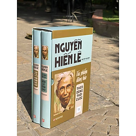 NGUYỄN HIẾN LÊ – TÁC PHẨM ĐĂNG BÁO: THEO DÒNG THỜI CUỘC + BÊN LỀ CON CHỮ (Boxset bìa cứng)