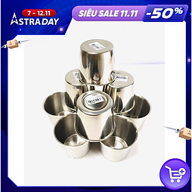 Mua Bộ 10 ly làm đá inox Rainy từ 7cm đến 10cm