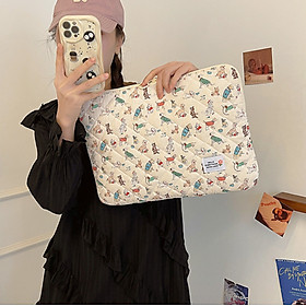 Túi chống sốc, bao chống sốc laptop surface máy tính vintage cute dễ thương đáng yêu
