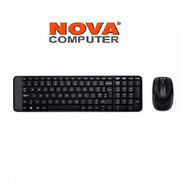 Combo bàn phím + chuột không dây Logitech MK220 -Hàng chính hãng