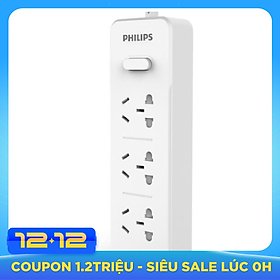 Ổ Cắm Điện 3 Ổ Cắm PHILIPS SPS3321A/93 (1.8m)