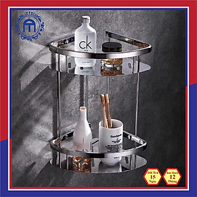 Kệ góc, kệ 2 tầng, kệ xà bồng, kệ nhà tắm đa năng, cao cấp INOX SUS 304