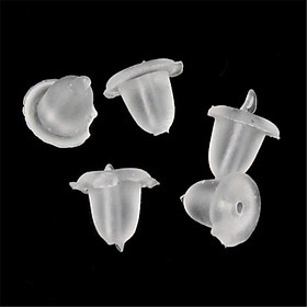 Nút Chốt Nhựa Cho Bông Tai Bạc - Bông Tai Bạc Ta Silver World