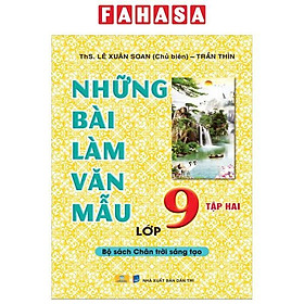 Sách - Những Bài Làm Văn Mẫu Lớp 9 - Tập 2 (Chân Trời)