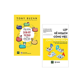 Combo 2Q: Ứng Dụng Bản Đồ Tư Duy Trong Công Việc + Lập Kế Hoạch Công Việc Theo Chu Trình PDCA - Bí Quyết Phát Triển Thần Kỳ Của Các Doanh Nghiệp Nhật Bản