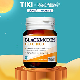 Viên uống bổ sung vitamin c blackmores bio c 1000mg lọ 31 viên