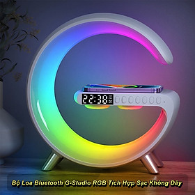 Bộ Loa Bluetooth G-Studio RGB Tích Hợp Sạc Không Dây - Home and Garden