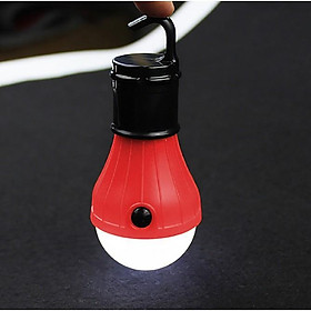 Mua (tặng 3 pin ) BÓNG ĐÈN CHIẾU SÁNG 3 CHẾ ĐỘ CÓ MÓC TREO TIÊN DỤNG -đèn pin siêu sáng - đèn pin mini - den pin cam tay