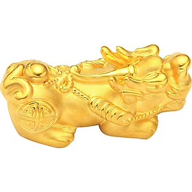 Tỳ hưu bạc 925 xi vàng