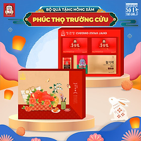 PHÚC THỌ TRƯỜNG CỬU Hộp Quà Tặng Hồng Sâm Cao Cấp KGC Cheong Kwan Jang